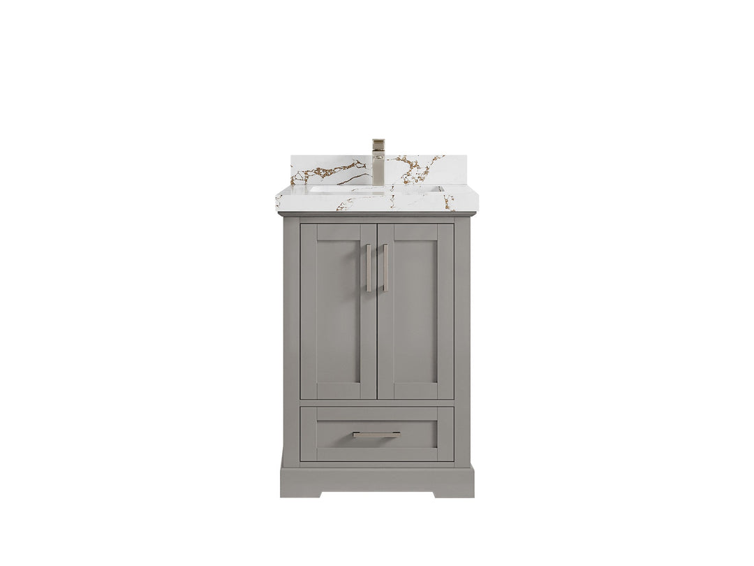 Boston 24 in. W x 22 in. D Single Sink Bathroom Vanity - Willow Bath and Vanity