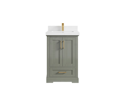 Boston 24 in. W x 22 in. D Single Sink Bathroom Vanity - Willow Bath and Vanity