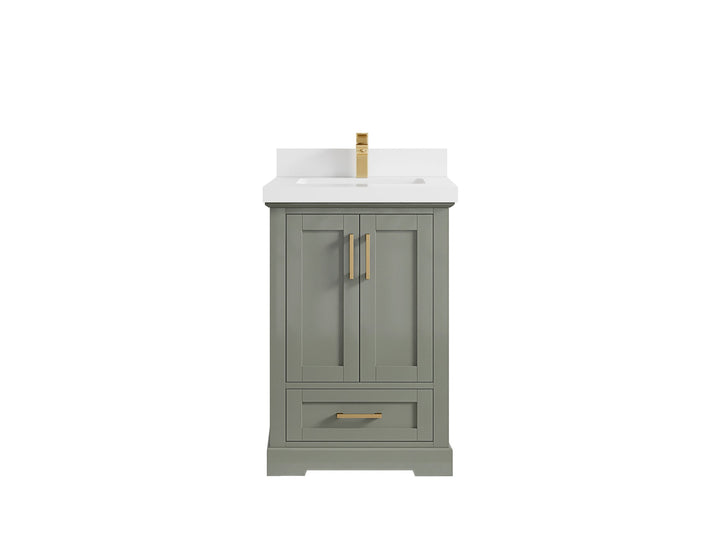 Boston 24 in. W x 22 in. D Single Sink Bathroom Vanity - photo 42