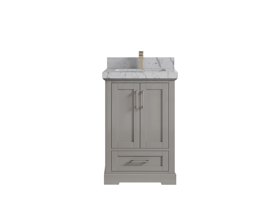 Boston 24 in. W x 22 in. D Single Sink Bathroom Vanity - Willow Bath and Vanity