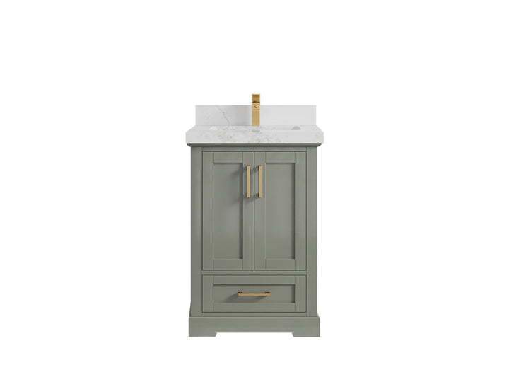 Boston 24 in. W x 22 in. D Single Sink Bathroom Vanity - photo 24