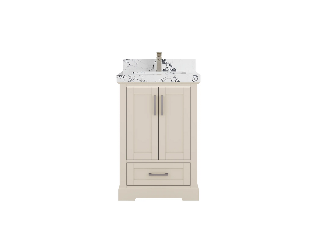 Boston 24 in. W x 22 in. D Single Sink Bathroom Vanity - Willow Bath and Vanity