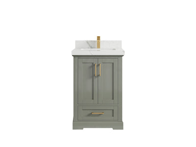 Boston 24 in. W x 22 in. D Single Sink Bathroom Vanity - Willow Bath and Vanity