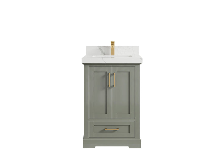 Boston 24 in. W x 22 in. D Single Sink Bathroom Vanity - photo 22