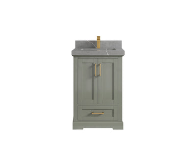 Boston 24 in. W x 22 in. D Single Sink Bathroom Vanity - Willow Bath and Vanity