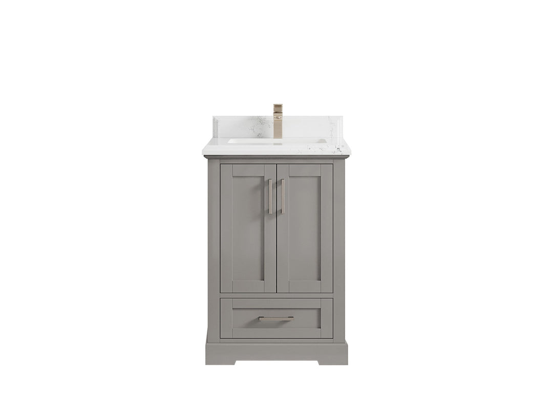 Boston 24 in. W x 22 in. D Single Sink Bathroom Vanity - Willow Bath and Vanity