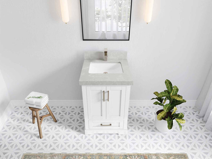 Boston 24 in. W x 22 in. D Single Sink Bathroom Vanity - photo 30