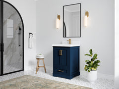 Boston 24 in. W x 22 in. D Single Sink Bathroom Vanity - photo 2