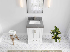 Boston 24 in. W x 22 in. D Single Sink Bathroom Vanity - photo 26