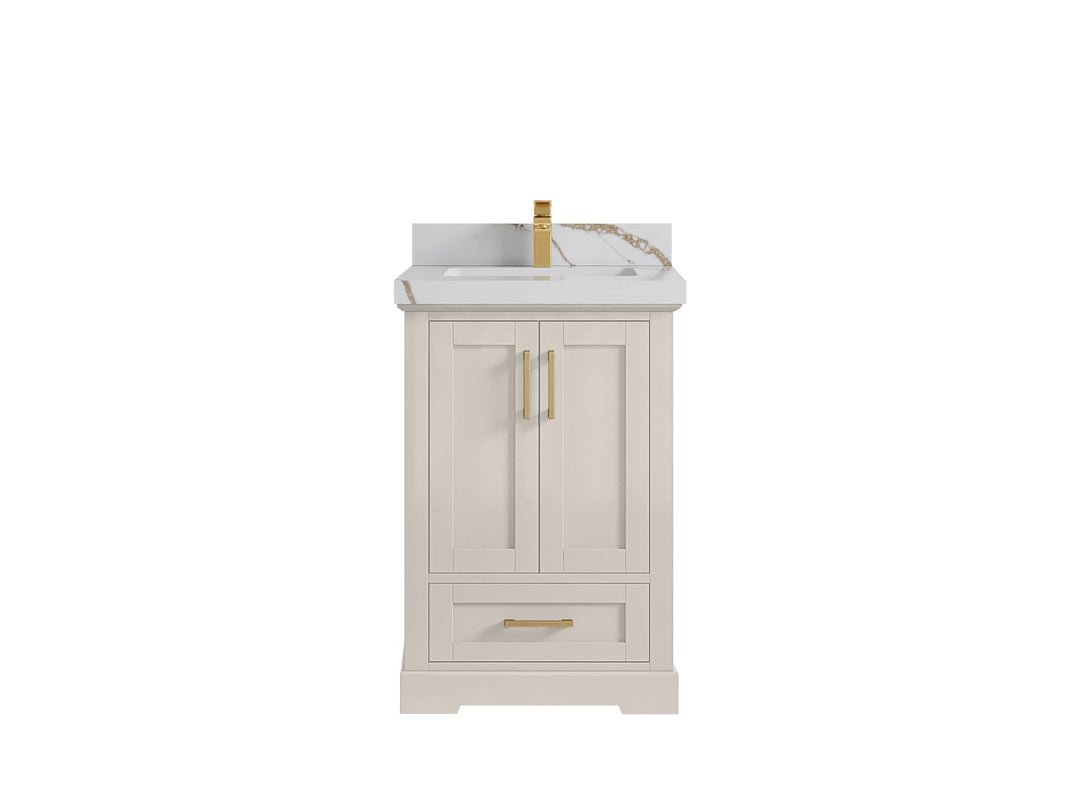 Boston 24 in. W x 22 in. D Single Sink Bathroom Vanity - Willow Bath and Vanity