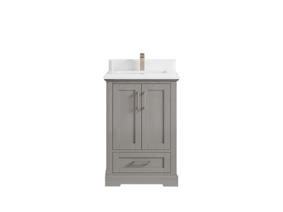 Boston 24 in. W x 22 in. D Single Sink Bathroom Vanity - Willow Bath and Vanity