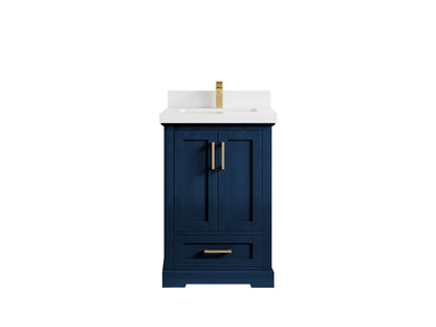 Boston 24 in. W x 22 in. D Single Sink Bathroom Vanity - Willow Bath and Vanity