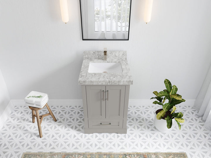 Boston 24 in. W x 22 in. D Single Sink Bathroom Vanity - photo 13