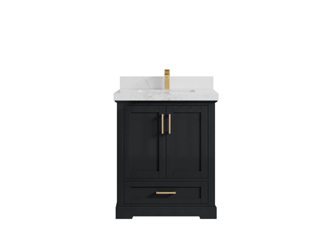 Boston 30 in. W x 22 in. D Single Sink Bathroom Vanity - Willow Bath and Vanity