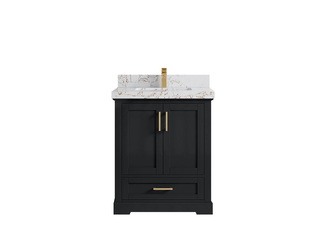 Boston 30 in. W x 22 in. D Single Sink Bathroom Vanity - Willow Bath and Vanity
