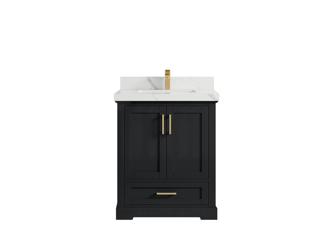 Boston 30 in. W x 22 in. D Single Sink Bathroom Vanity - Willow Bath and Vanity