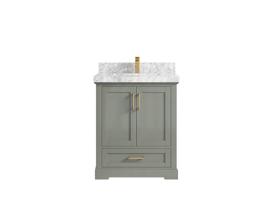 Boston 30 in. W x 22 in. D Single Sink Bathroom Vanity - Willow Bath and Vanity