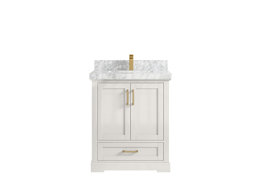 Boston 30 in. W x 22 in. D Single Sink Bathroom Vanity - Willow Bath and Vanity