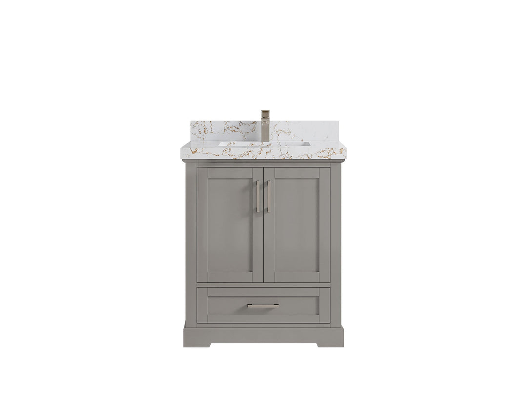 Boston 30 in. W x 22 in. D Single Sink Bathroom Vanity - Willow Bath and Vanity
