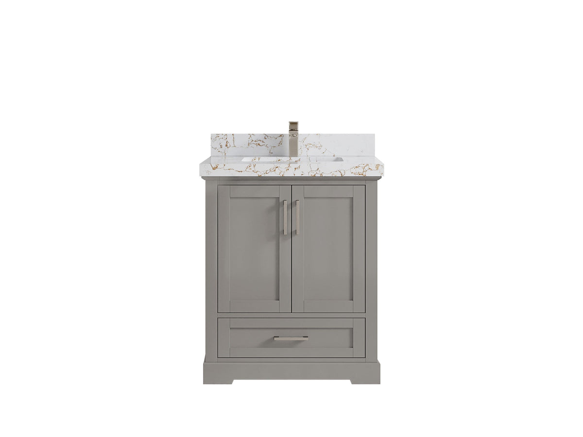 Boston 30 in. W x 22 in. D Single Sink Bathroom Vanity - Willow Bath and Vanity