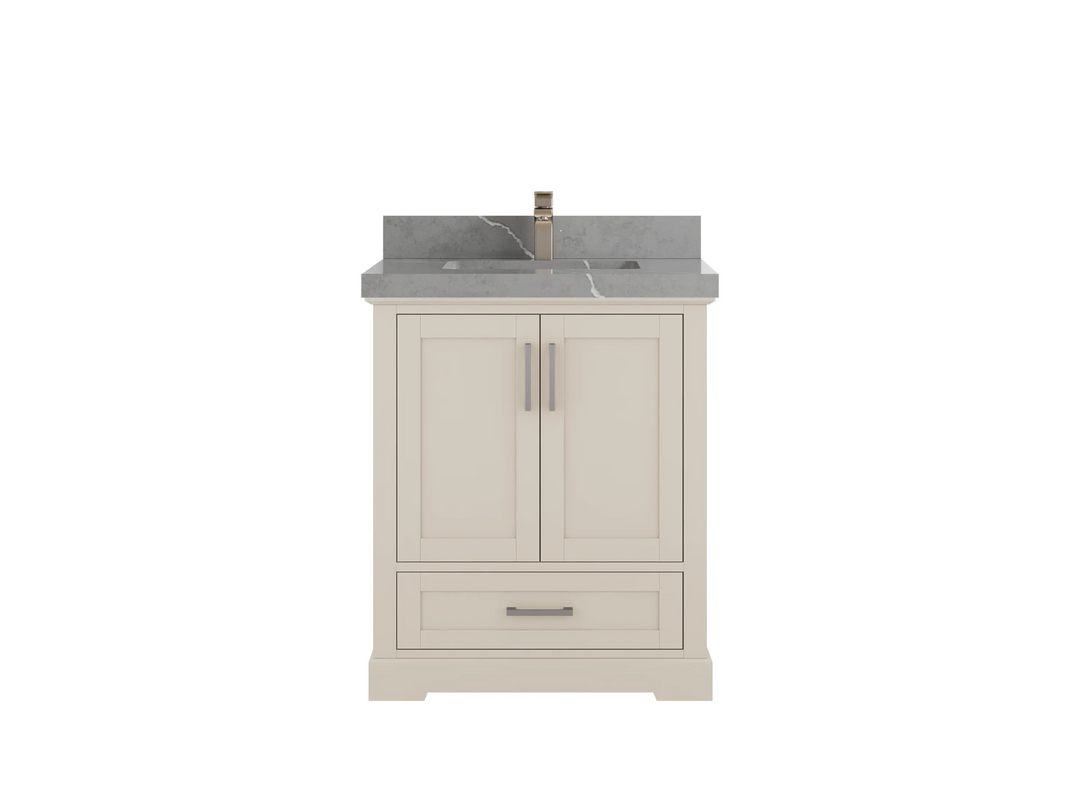 Boston 30 in. W x 22 in. D Single Sink Bathroom Vanity - Willow Bath and Vanity