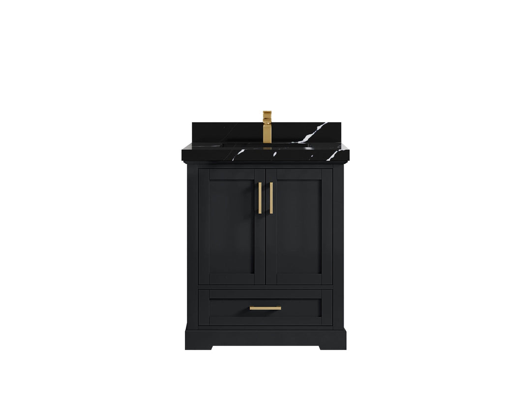 Boston 30 in. W x 22 in. D Single Sink Bathroom Vanity - Willow Bath and Vanity