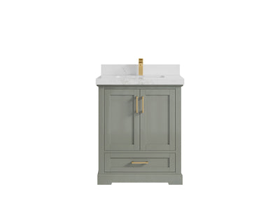 Boston 30 in. W x 22 in. D Single Sink Bathroom Vanity - Willow Bath and Vanity