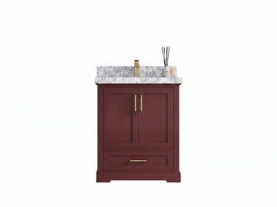 Boston 30 in. W x 22 in. D Single Sink Bathroom Vanity - Willow Bath and Vanity