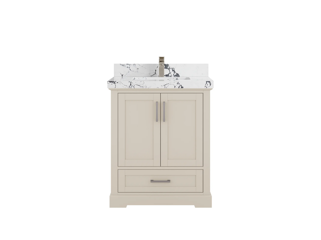 Boston 30 in. W x 22 in. D Single Sink Bathroom Vanity - Willow Bath and Vanity