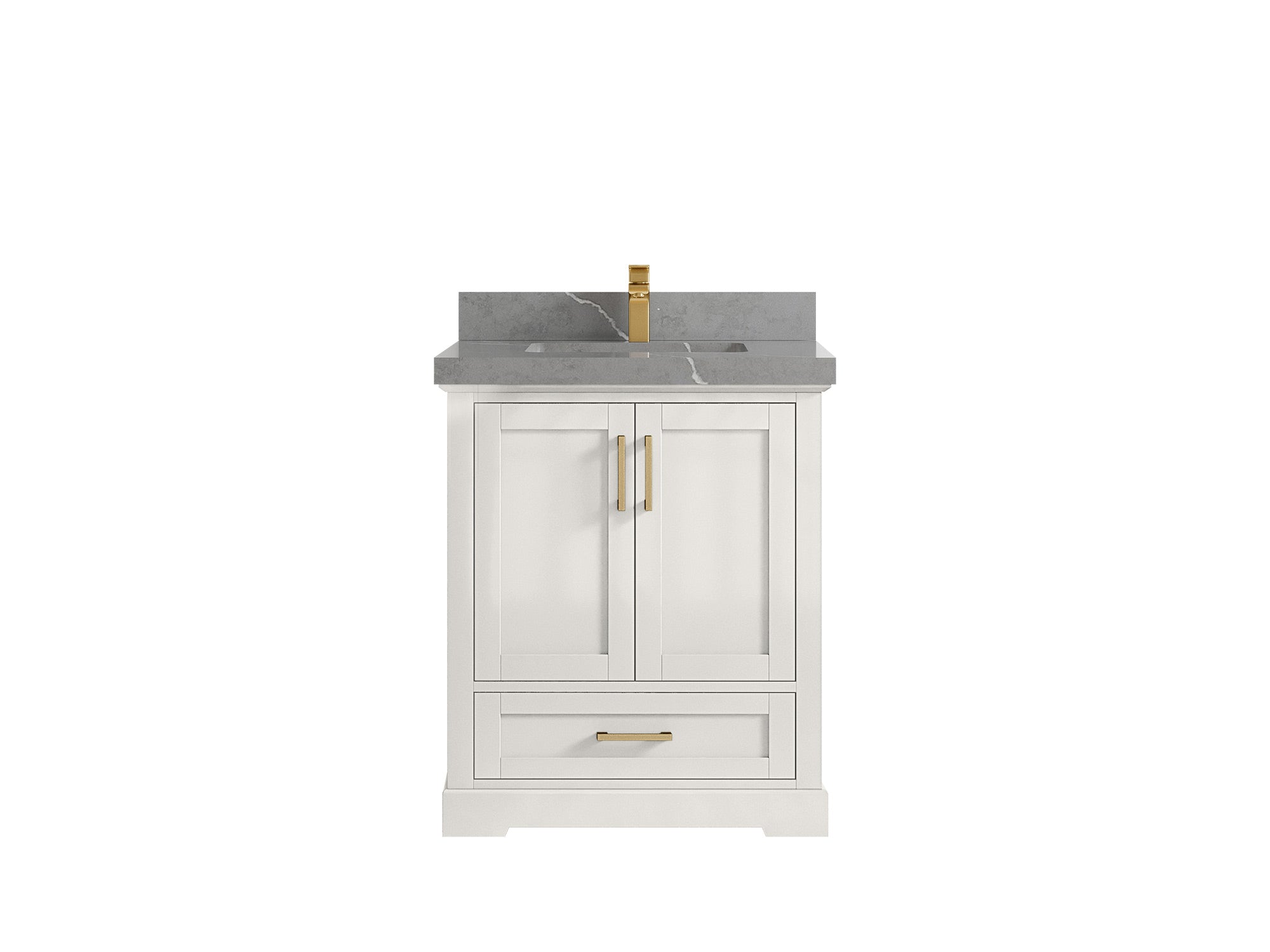 Boston 30 in. W x 22 in. D Single Sink Bathroom Vanity - Willow Bath and Vanity