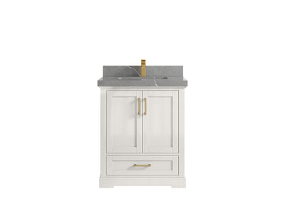 Boston 30 in. W x 22 in. D Single Sink Bathroom Vanity - Willow Bath and Vanity