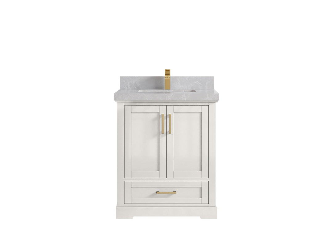 Boston 30 in. W x 22 in. D Single Sink Bathroom Vanity - Willow Bath and Vanity