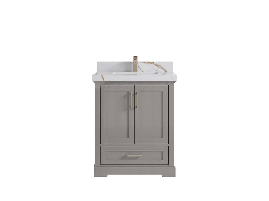 Boston 30 in. W x 22 in. D Single Sink Bathroom Vanity - Willow Bath and Vanity