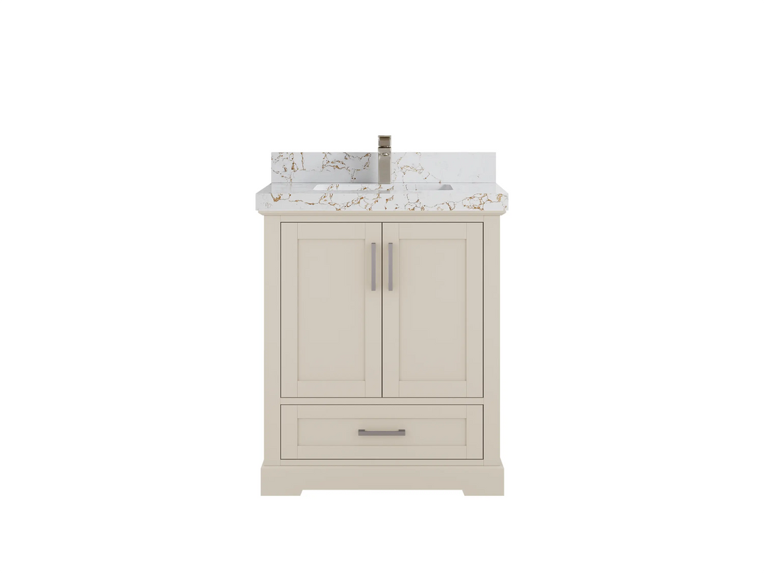 Boston 30 in. W x 22 in. D Single Sink Bathroom Vanity - Willow Bath and Vanity