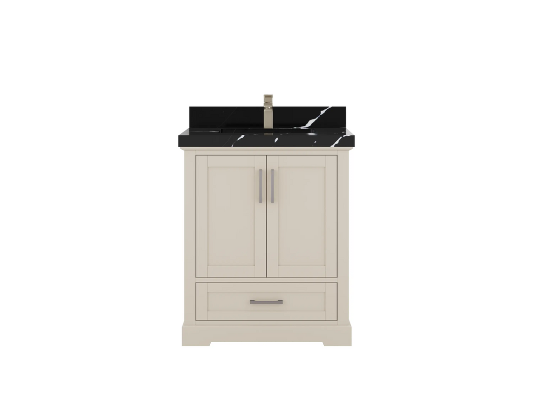 Boston 30 in. W x 22 in. D Single Sink Bathroom Vanity - Willow Bath and Vanity