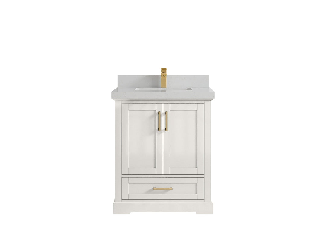 Boston 30 in. W x 22 in. D Single Sink Bathroom Vanity - Willow Bath and Vanity