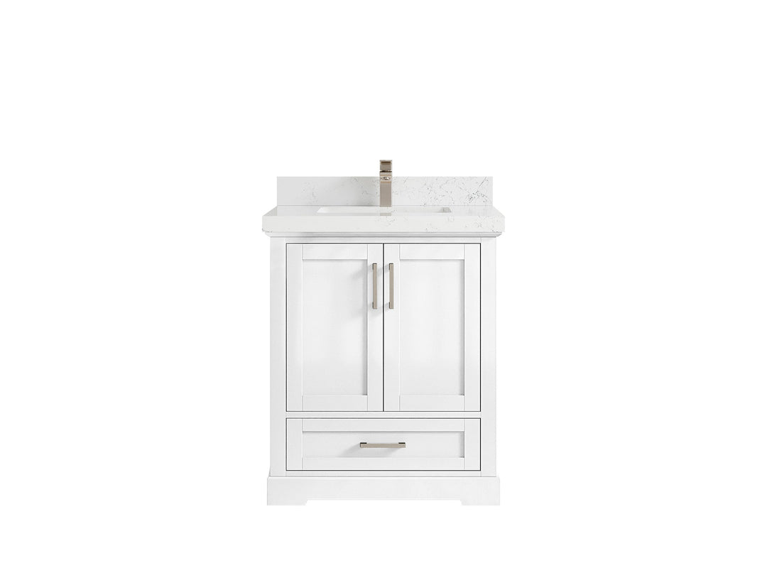 Boston 30 in. W x 22 in. D Single Sink Bathroom Vanity - Willow Bath and Vanity