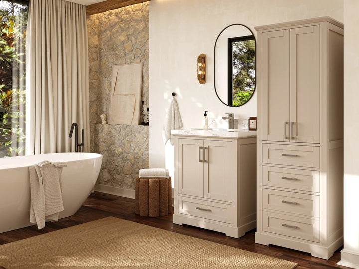 Boston 30 in. W x 22 in. D Single Sink Bathroom Vanity - photo 2