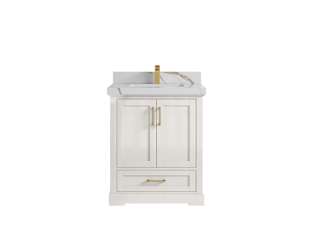 Boston 30 in. W x 22 in. D Single Sink Bathroom Vanity - Willow Bath and Vanity