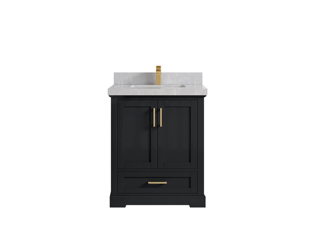 Boston 30 in. W x 22 in. D Single Sink Bathroom Vanity - Willow Bath and Vanity