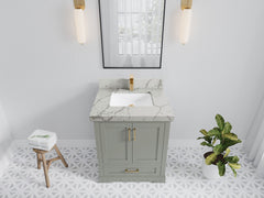 Boston 30 in. W x 22 in. D Single Sink Bathroom Vanity - photo 39