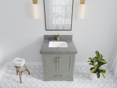 Boston 30 in. W x 22 in. D Single Sink Bathroom Vanity - photo 31
