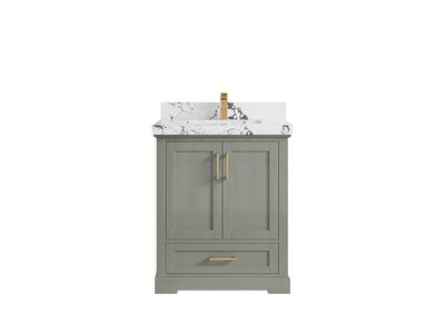 Boston 30 in. W x 22 in. D Single Sink Bathroom Vanity - Willow Bath and Vanity