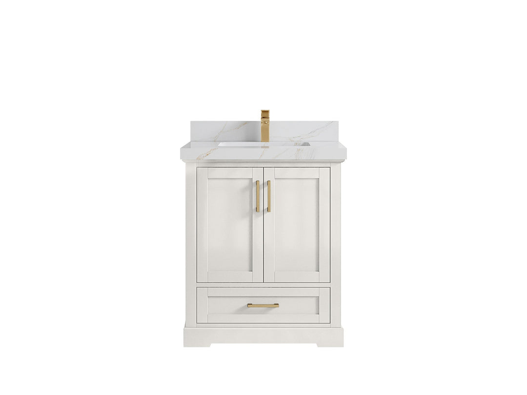 Boston 30 in. W x 22 in. D Single Sink Bathroom Vanity - Willow Bath and Vanity