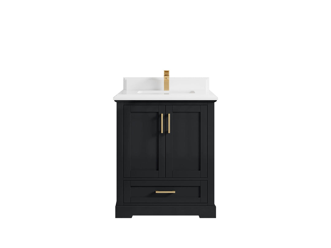 Boston 30 in. W x 22 in. D Single Sink Bathroom Vanity - Willow Bath and Vanity