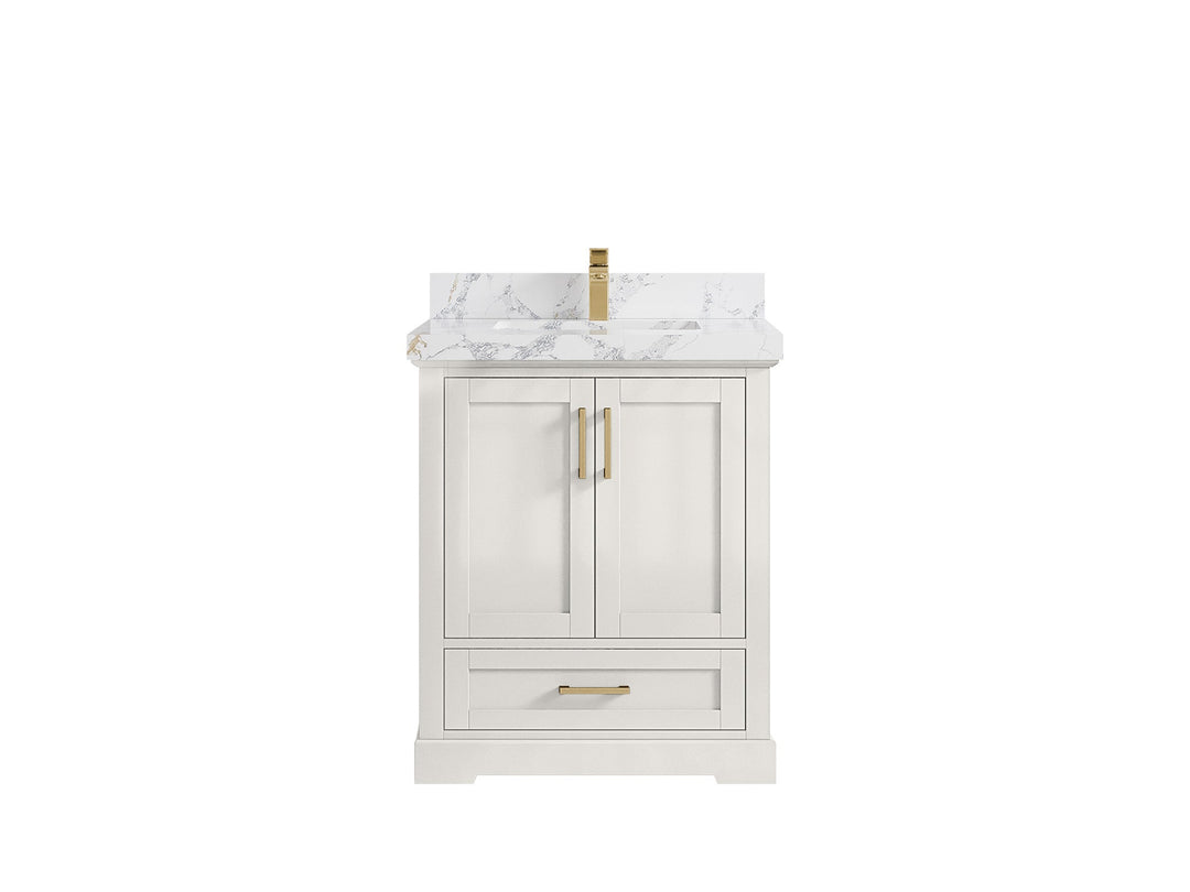 Boston 30 in. W x 22 in. D Single Sink Bathroom Vanity - Willow Bath and Vanity