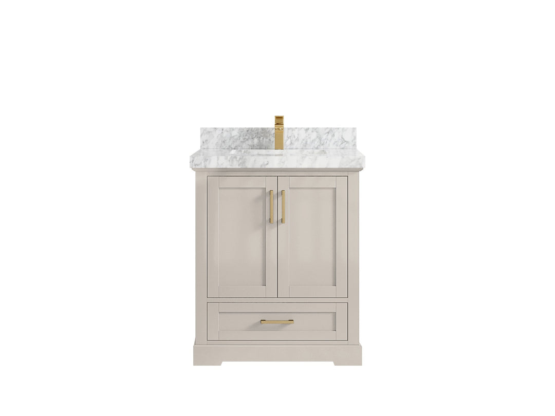 Boston 30 in. W x 22 in. D Single Sink Bathroom Vanity - Willow Bath and Vanity
