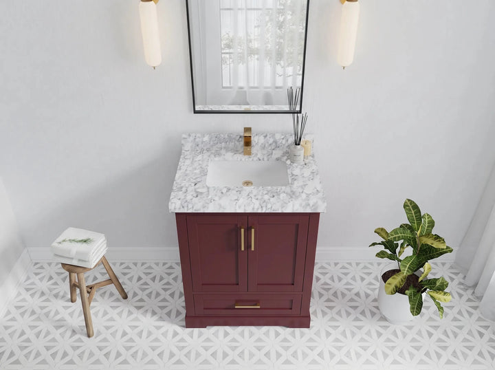 Boston 30 in. W x 22 in. D Single Sink Bathroom Vanity - photo 2