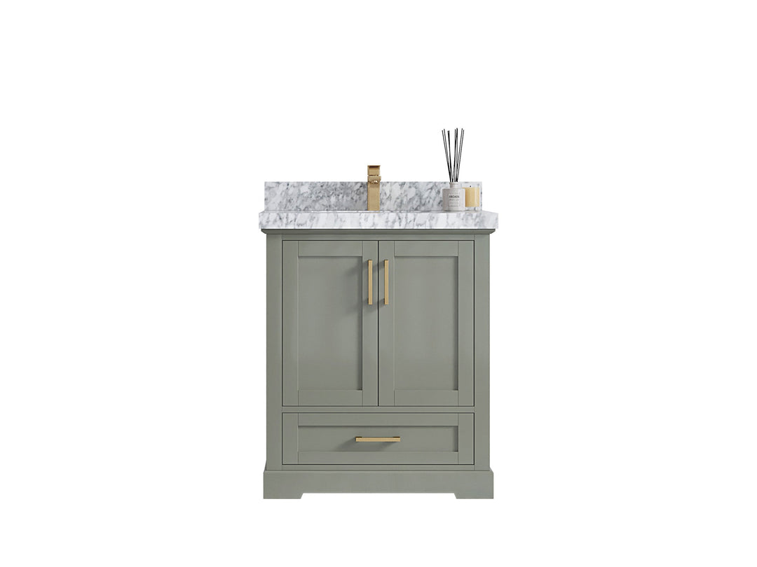 Boston 30 in. W x 22 in. D Single Sink Bathroom Vanity - Willow Bath and Vanity