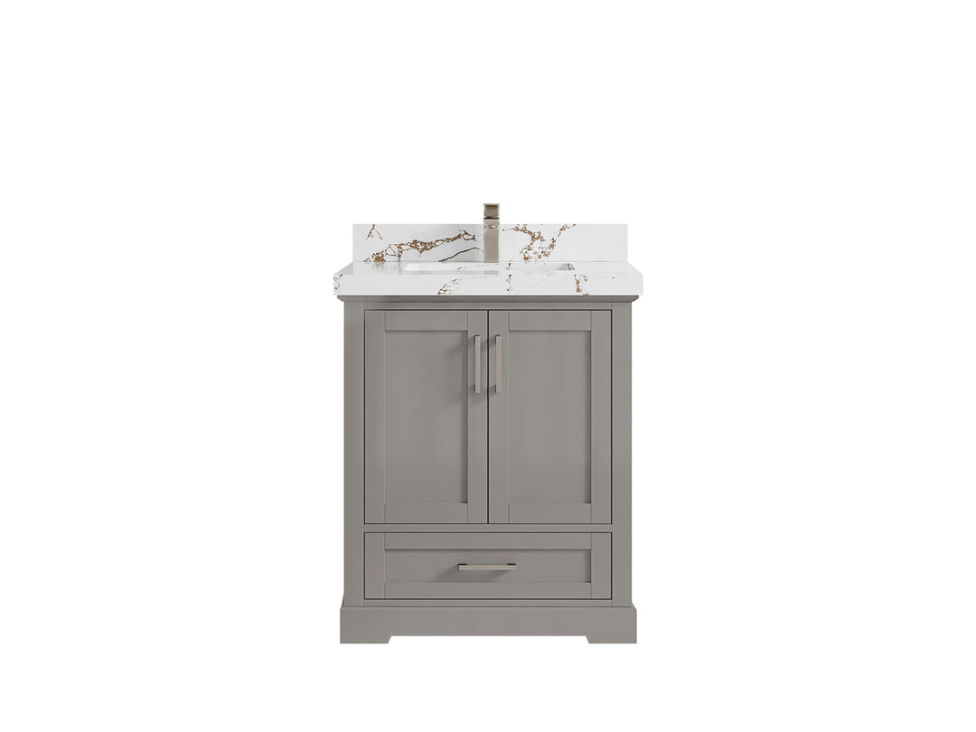 Boston 30 in. W x 22 in. D Single Sink Bathroom Vanity - Willow Bath and Vanity